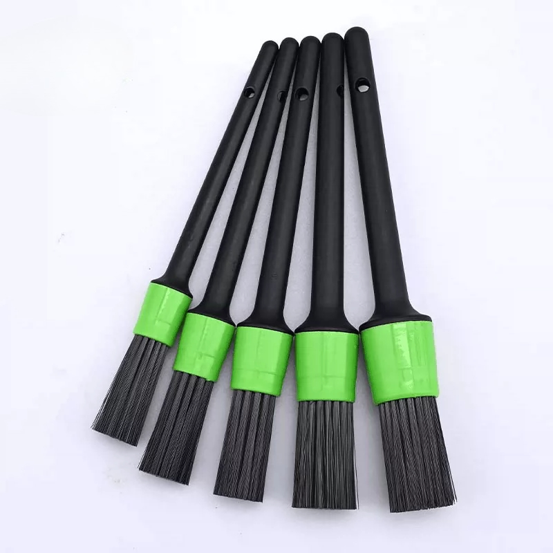 Dirt Brush Interior - 5Pcs Detailing Hard Bristle Brush Set