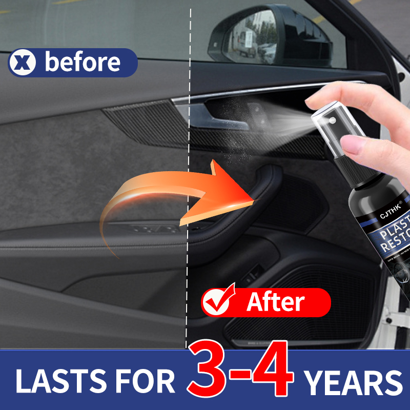 Leather Cleaner Interior - Car Plastic Restorer Back To Black