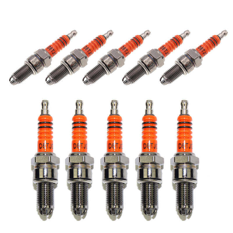 Bosch Spark Plug Platinum - 10PCS Motorcycle Spark Plugs D8TJC Multi-angle