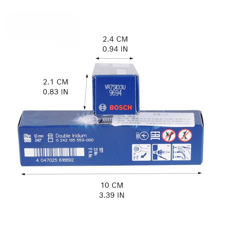 4pcs Bosch Double Iridium Spar - Bosch Spark Plug Iridium ulasan dan harga